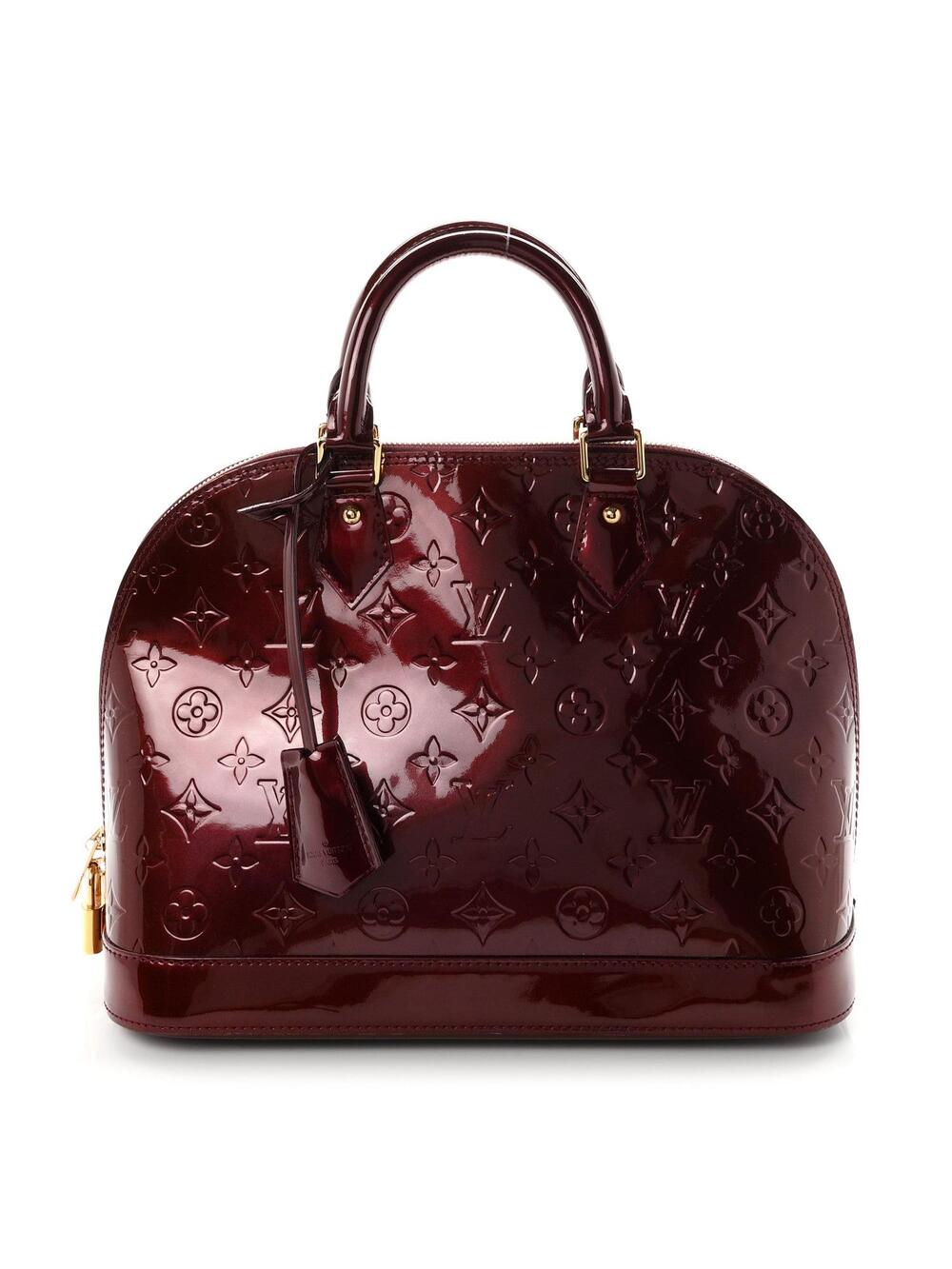 Louis Vuitton Vernis Alma Pm Rouge #341244L10B